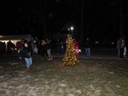 Rozsvícení stromečku u MŠ